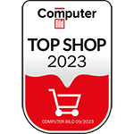 Computer Bild Top-Shop Siegel