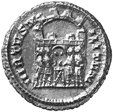 Argenteus des Maximianus