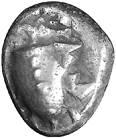 Stater von Aigina, geschlagen umm 500 v. Chr.