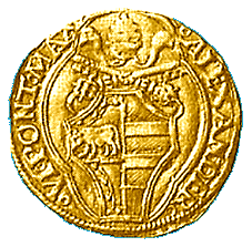 Fiorino di camera des Papstes Alexander VI. (1492-1503)