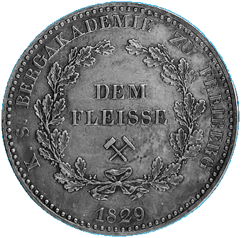 Bild eines Fleißtaler von 1829