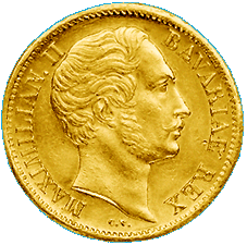 Bayern, Rheingolddukat 1850, Maximilian II. (1848-1864)