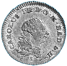 Baden-Durlach, 5 Kreuzer 1767, Karl Friedrich (1738-1811)