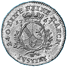 Baden-Durlach, 5 Kreuzer 1767, Karl Friedrich (1738-1811)