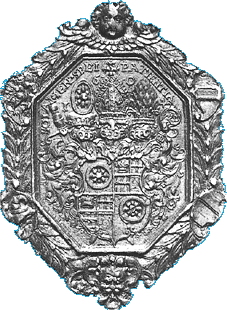 Rückseite Gnadenpfennig des Bischofs Johann Sweickhardt v. Kronenberg