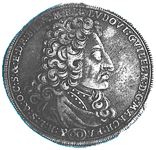 Baden-Durlach, Gulden 1704 des Ludwig Wilhelm