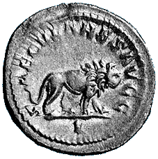 Zwei verschiedene Antoniniane des Philippus I. Arabs zur Jahrtausendfeier Roms
