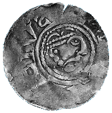 Bistum Magdeburg, Moritzpfennig aus dem 11. Jahrhundert