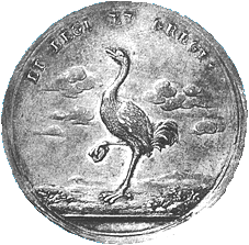 Medaille geschaffen von Philipp Heinrich Müller