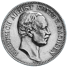 Sachsen, 2 Mark 1905 auf den Muenzbesuch