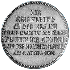 Sachsen, 2 Mark 1905 auf den Muenzbesuch