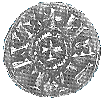 Ludwig der Fromme (814-840), Obol, Prägestätte Melle