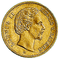 Bayern, 5 Mark 1877