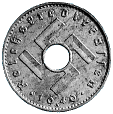 Reichskreditkasse, 10 Pfennig 1940
