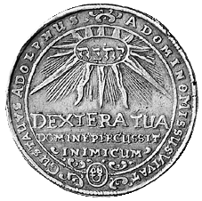 Taler 1632 der Stadt Erfurt unter schwedischer Herrschaft
