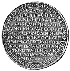 Taler 1632 der Stadt Erfurt unter schwedischer Herrschaft