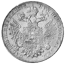 Habsburg, Scudo 1853 fuer Lombardei-Venetien