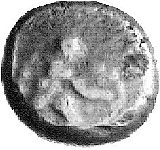 Darstellung d. Triskeles auf lykischen Staterum 480-440 v. Chr.