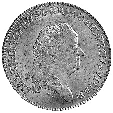 Pfalz, Halbtaler 1790 auf das Vikariat von Karl Theodor(1742-1799)