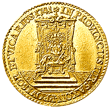 Sachsen, Dukat 1741 auf das Vikariat von Friedrich August II.(1733-1766)