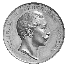 Medaille ohne Jahr von Weigand auf das Marine-Brieftaubenwesen
