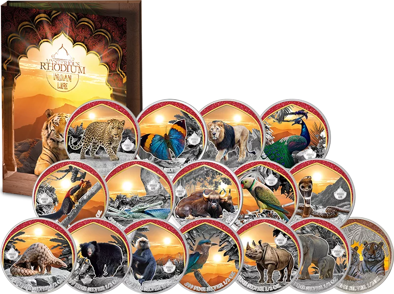 Komplettalbum Mysterious Rhodium Indian Life 2024