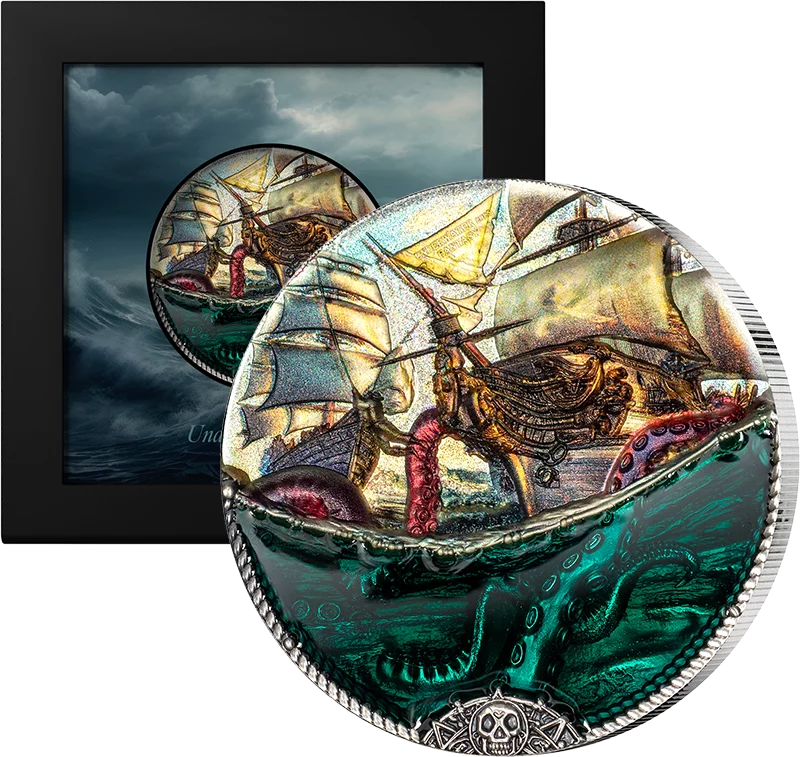 20 Dollars Cookinseln Sea Monster 2025