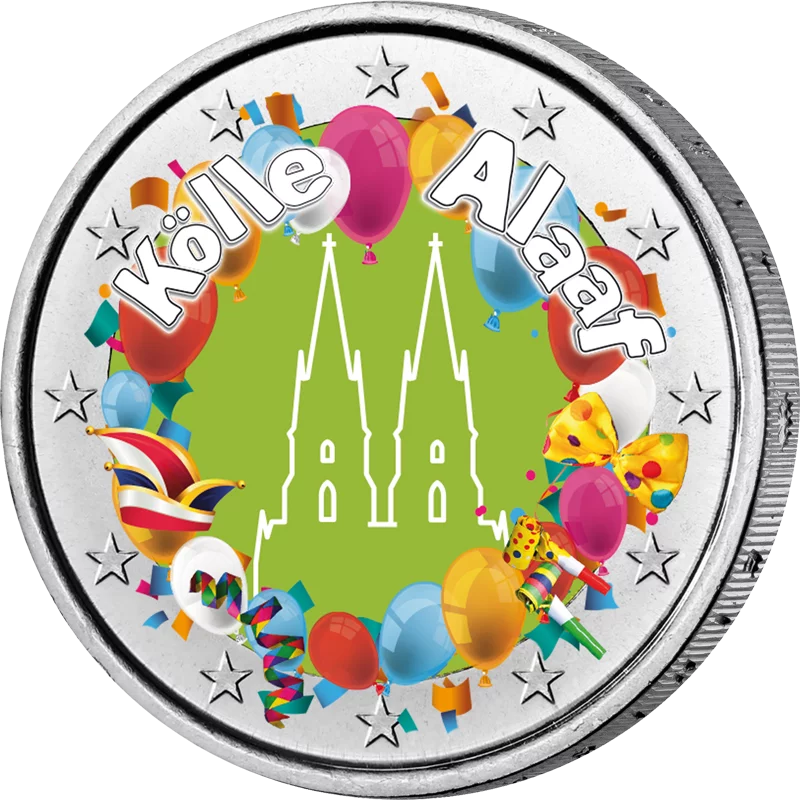 2-Euro-Künstlerausgabe Kölner Karneval