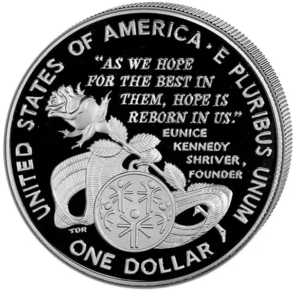 1 Dollar USA Eunice Shriver 1995