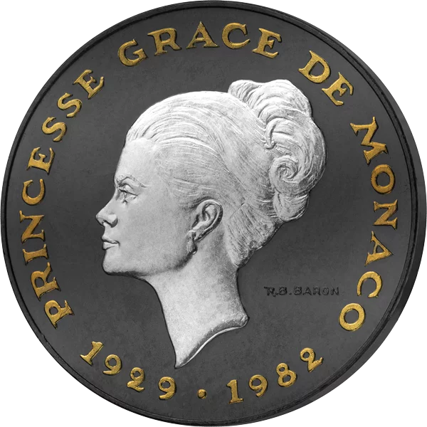 10 Francs Monaco Grace Kelly 1982 Golden Enigma Premium Edition