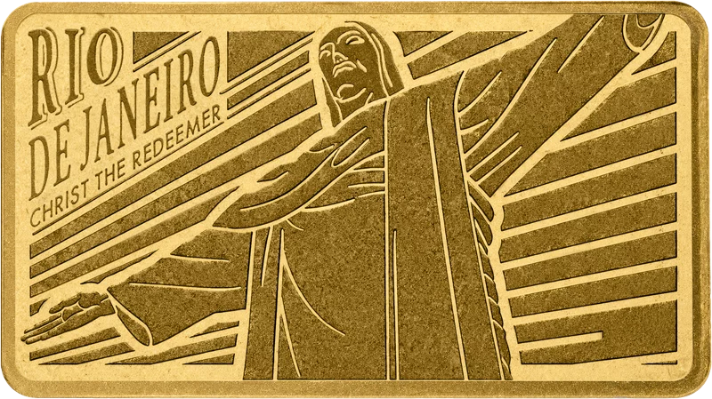 10 Dollars Salomonen Wahrzeichen der Welt Brasilien - Christ the Redeemer 2024