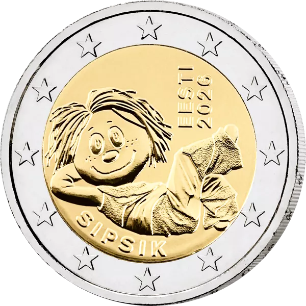 2 Euro Estland Sipsik 2026