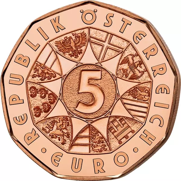 5 Euro Österreich Tanz dich frei - 200. Geburtstag Johann Strauß 2025