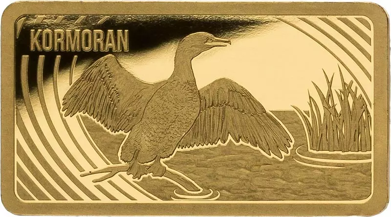 Goldbarren Rückkehr der Wildtiere - Kormoran 2022