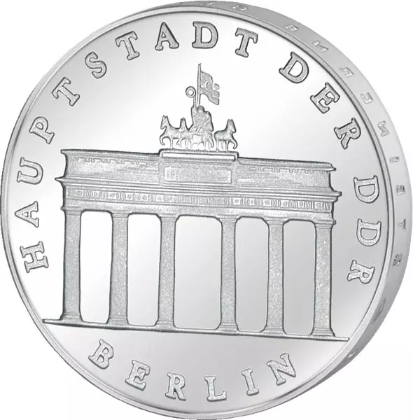 5 Mark DDR Brandenburger Tor 1971 vorzüglich