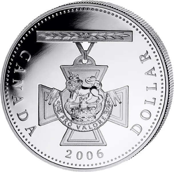 1 Dollar Kanada 150 Jahre Victoria-Kreuz 2006
