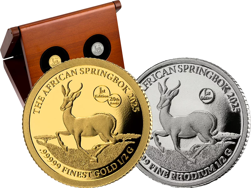 Investment Coin-Set Springbock 2025