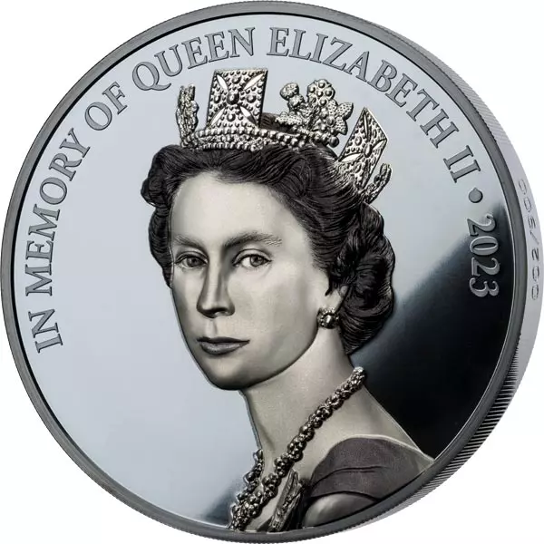 10 Dollars Barbados In Erinnerung an Queen Elizabeth II. 2023