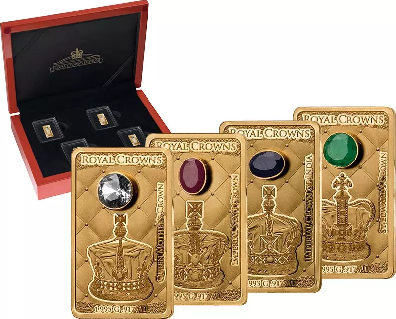 4 x 50 Tala Samoa Royal Crowns Edition 2023
