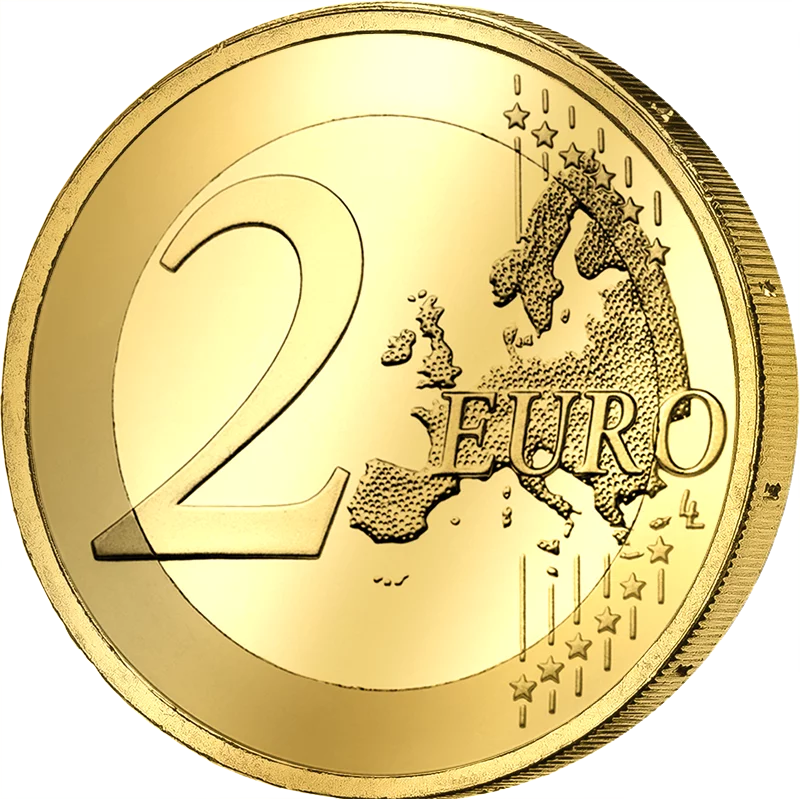 2-Euro-Gedenkmünze Portugal 50 Jahre Revolution 2024 als vollvergoldete Premiumausgabe