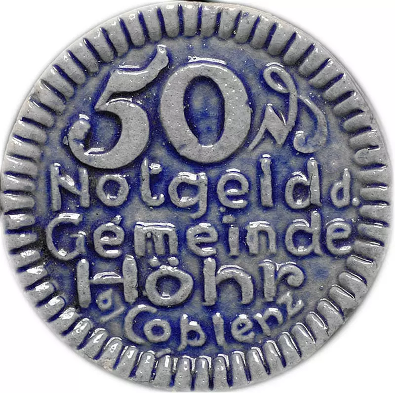 50 Pfennige Höhr (Hessen-Nassau) 1921