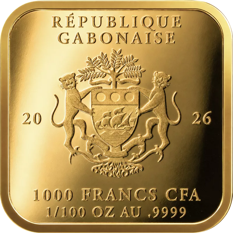 1.000 Francs Gabun Eagles Pride - Freiheitsstatue 2026