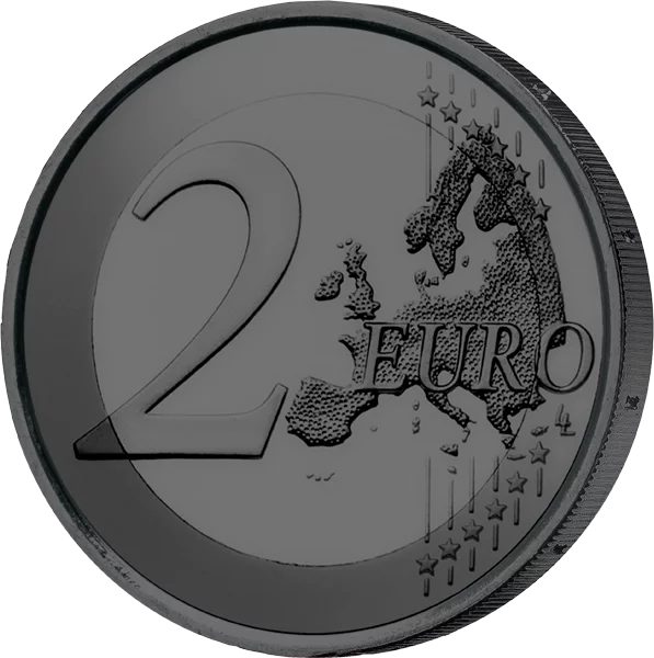 2 Euro Estland 500 Jahre Textdruck 2025 Golden Enigma Edition