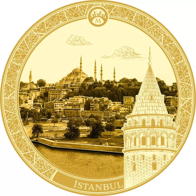 10 Dollars Salomonen Die größten Metropolen der Welt - Istanbul 2025