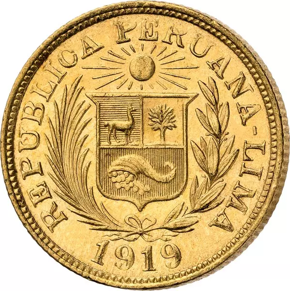 1 Libra Peru Manco Cápac 1898-1967