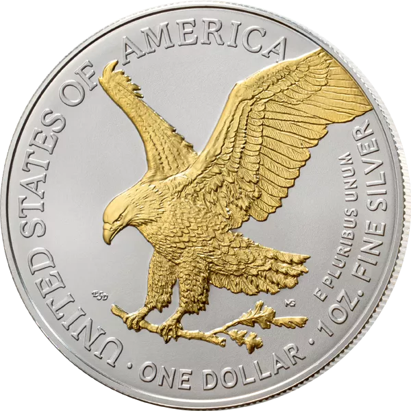 1 Dollar USA  Eagle Liberty 2026 Shiny Gold Edition