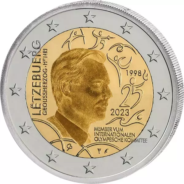 Euro-Kursmünzensatz Luxemburg "Stadt Wiltz" inklusive 2-Euro-Gedenkmünze von Großherzog Henri