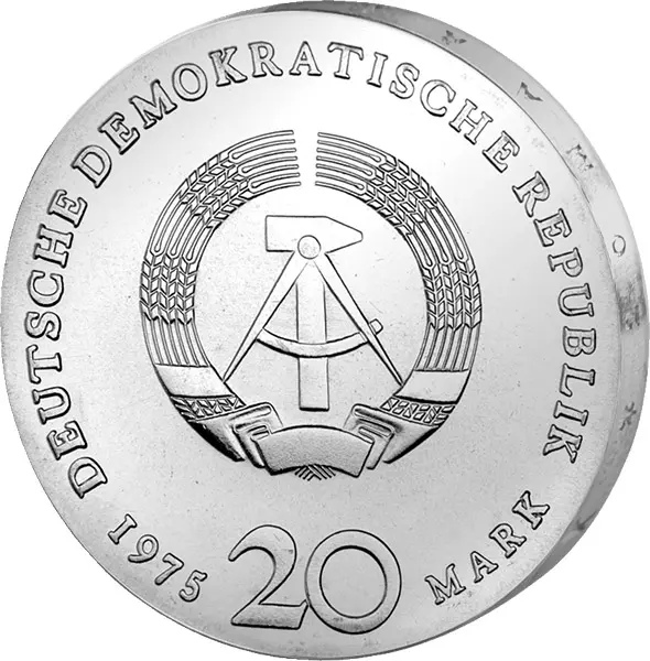 20 Mark DDR Johann Sebastian Bach 1975