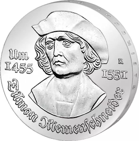 5 Mark DDR Tilmann Riemenschneider 1981 Stempelglanz