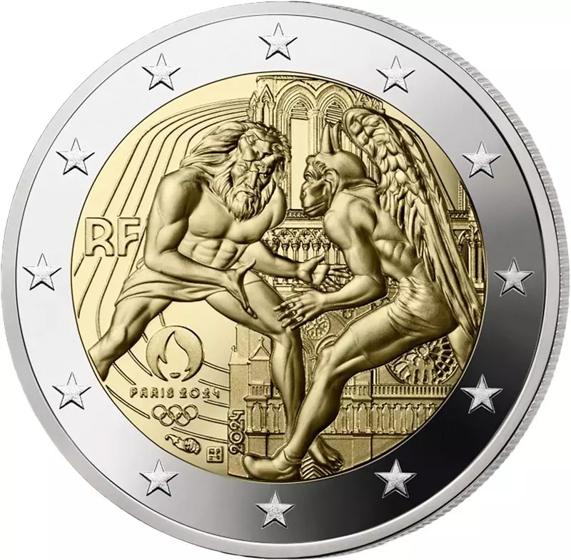 2 Euro Frankreich Olympia 2024 - Herkules und Notre Dame 2024 Coin Card unserer Wahl 2 Euro Frankreich Olympia 2024 - Herkules und Notre Dame 2024 Coin Card unserer Wahl